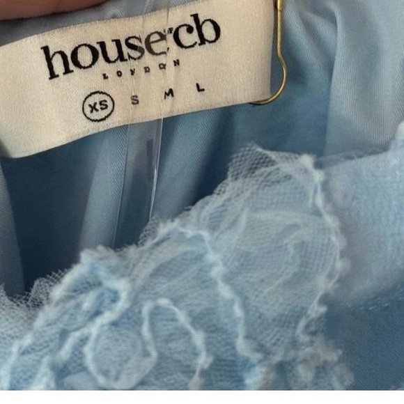 NEW HOUSE OF CB EVA
TUSCAN BLUE EMBROIDERED FLORAL MAXI DRESS - Picture 5 of 7